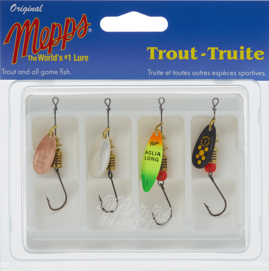 Mepps Kit Trout - Truite - Cuillères - Kit de pêche
